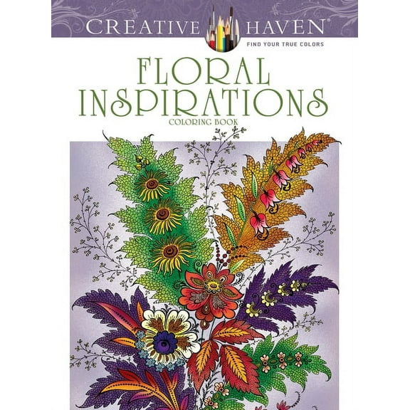 Creative Haven Floral Inspirations Coloring Book