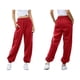 thumbnail image 3 of Pantalones Deportivos Holgados de Cintura Alta para Mujer, para Correr, Deportivos, de Entrenamiento, con Bolsillos Rojo XXL, 3 of 7