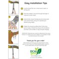 thumbnail image 4 of Gear Kit de cuerdas de suspensión para balançoire d'arbre – Instalación fácil y rápida – Cuerdas extra largas de 1,5 m que pueden contener 900 kg – Mousqueton à verrouillage plus sûr, parfait pour, 4 of 8