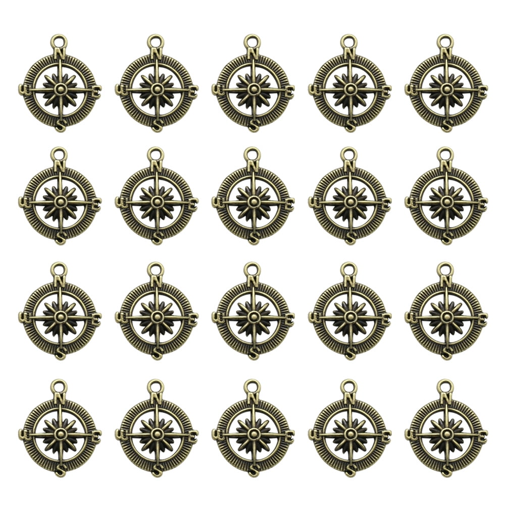 20PCS Assorted Alloy Silver Retro Keys Pendant Charms Jewelry DIY Accessories 
