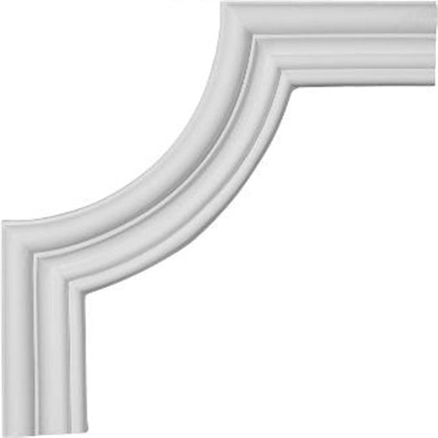 Ekena Millwork PML08X08CL 8.75 In. W X 8.75 In. H- Architectural Claremont Panel Moulding Corner