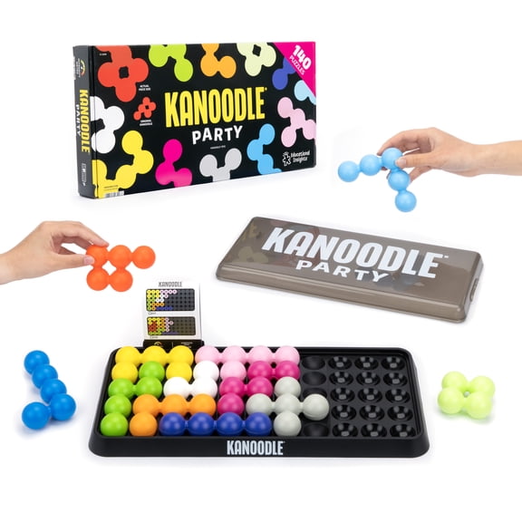 Educational Insights Kanoodle Party, Multiplayer Brainteaser Puzzle Game for Ages 8 and up