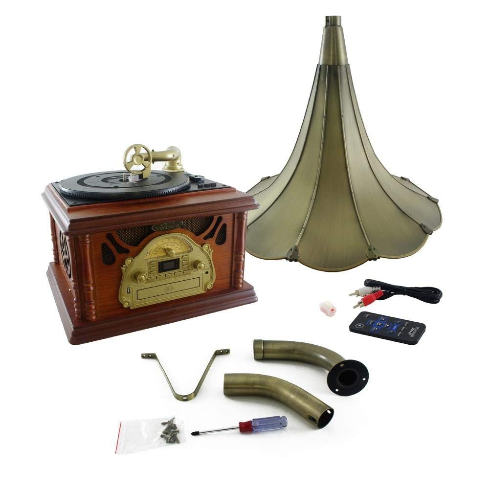 bluetooth gramophone record player