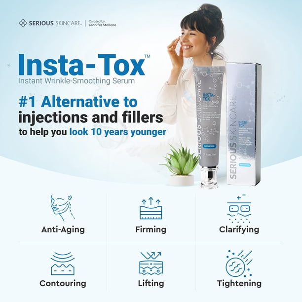 Serious Skincare INSTA-TOX Instant Wrinkle Filler Serum