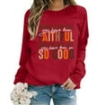 thumbnail image 2 of Christian Sweatshirts for Women 2025 And All My Life You Have Been Faithful Sweatshirt Pullover Tops, 2 of 8