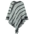 thumbnail image 3 of TRUBKH Large Scarf Winter Scarf Crochet Shawl Women Scarves Triangle Shawl Warm Shawl Shawls and Wraps for Evening Dresses Gray One Size, 3 of 3