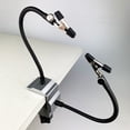 thumbnail image 4 of KAKOWELY Metal Soldering Station Electric Soldering Iron Rack Universal Arm Simple and Multifunctional Soldering Station Universal Arm Clips (Silver)6.89"X2.36"X1.77", 4 of 4