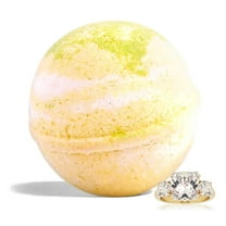 Ivy & Bauble Handmade Sweet Fruit Scent Jewelry Bath Bombs with Surprise Ring |Made in USA |No Paraben No Preservatives No Phosphate| Aroma Therapeutic Moisturizer for Bubble & Spa Bath| 8oz-Size 8