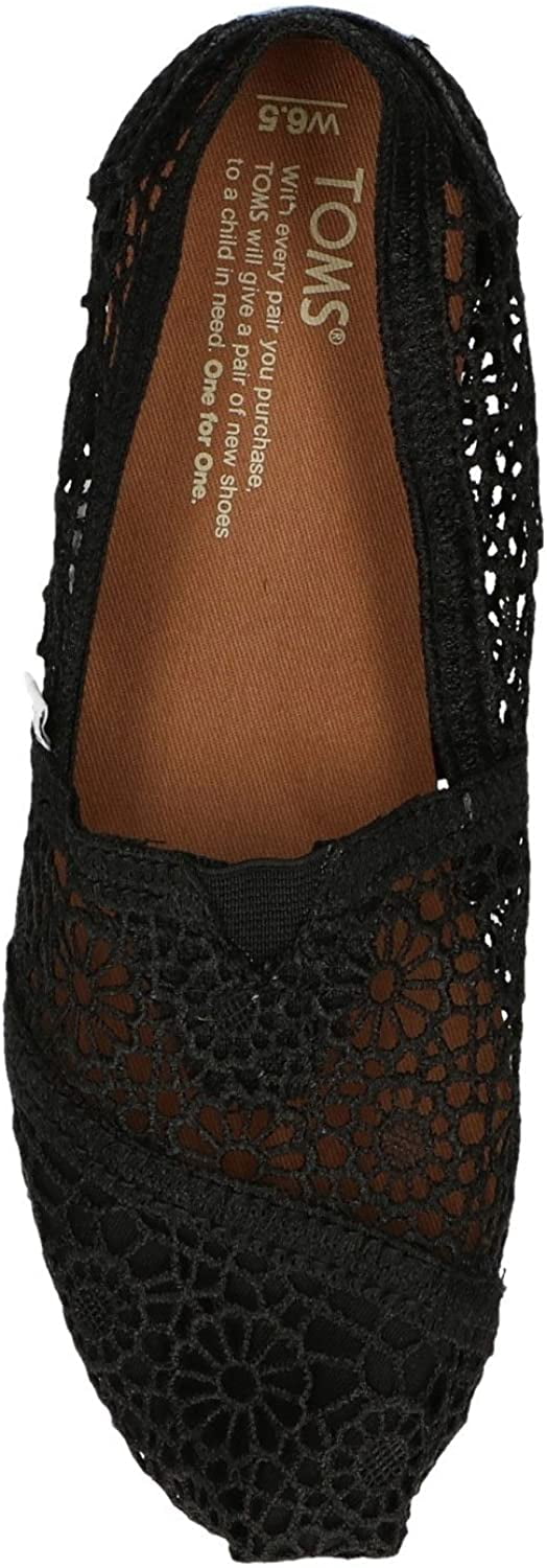 black moroccan crochet women's classics