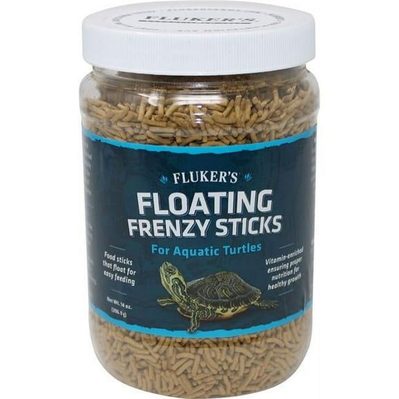 Flukers 70133 14 oz Floating Frenzy Sticks for Aquatic Turtles