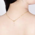 thumbnail image 3 of Collar universal de plata S925 para mujer, cuentas luantong con aguja ajustable, cadena de caja de aguja de perla Chopin, 3 of 4