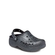Crocs Womens Baya Platform Lined Clog Sandals