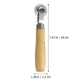 thumbnail image 3 of EeaseCA 2 Pcs Tire Repair Tools Set Tire Patch Rollers Single Head Stem Remover, 3 of 8