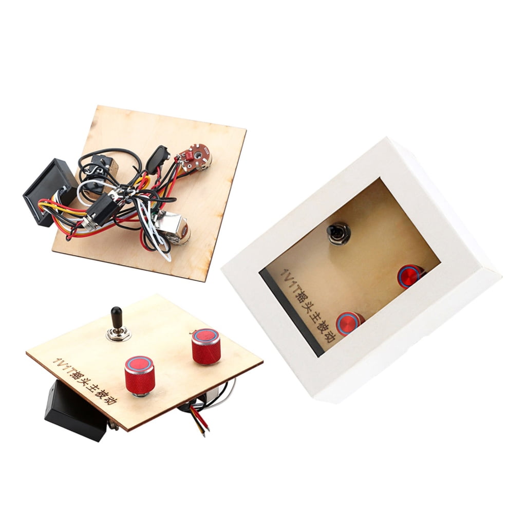 Guitar Prewired Wiring Harness Prewired 500K Pots 3 Way Toggle Switches Wiring Harness for Electric Guitar Parts