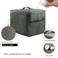 thumbnail image 6 of Air Fryer Dust Cover Waterproof Nylon Small Appliance Protector With Handle Fits 3 To 6L Reusable Kitchen Accessory (13.58"x10.43"x11.41" ), 6 of 8