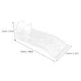 thumbnail image 2 of Raindrops Terrarium Basking Platform Decor Plastic Bathing Area with Suction Cup 1Pcs, 2 of 8