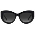 thumbnail image 2 of Jimmy Choo XENA/S 0807 9O Women's Black Full Rim Sunglasses, 2 of 3