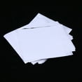 thumbnail image 3 of GOOHOCHY 100 hojas de papel de aluminio de imitación plata de 9 x 9 cm para manicura, arcilla, pintura, arte, maquillaje, manualidades y decoración (plata), 3 of 8