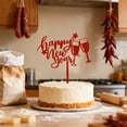 thumbnail image 6 of Acrylic Happy New Year Cake Topper For Party Decorations With Engraved Text And Multiple Colors, 6 of 8
