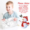 thumbnail image 4 of Coloring Books 90shine Christmas, 100 unidades, medias navideñas, 4 of 7