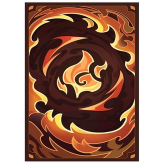 fire card sleeves MTG LotR Sauron B Art Sleeves [100] – The Guardtower main image 1