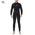 thumbnail image 2 of Traje de baño de neopreno traje de buceo impermeable espesado en traje de baño 5 mm back cremallera Snorkel deportes de agua Manténgase caliente para nadar hombre surf, negro XL Inevent OD019356-10, 2 of 7