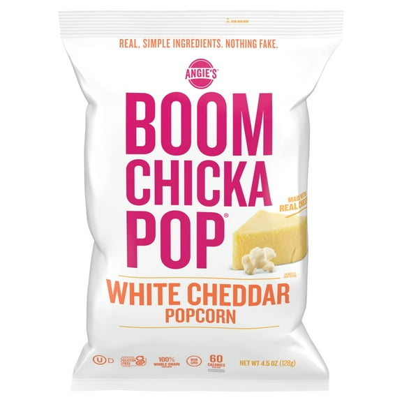 Angie's Boomchickapop White Cheddar Popcorn