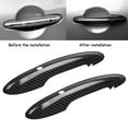 thumbnail image 1 of For MINI for COOPER F55 for F56 F57 F60 Carbon Fiber Door Handle Cover W Sensor, 1 of 1