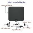 thumbnail image 6 of Mother's Day Sales - Leadzm TA-105 Indoor Digital TV HDTV Antenna Amplifier UHF/VHF/1080p 4K Digital Signal Booster Black, 6 of 12