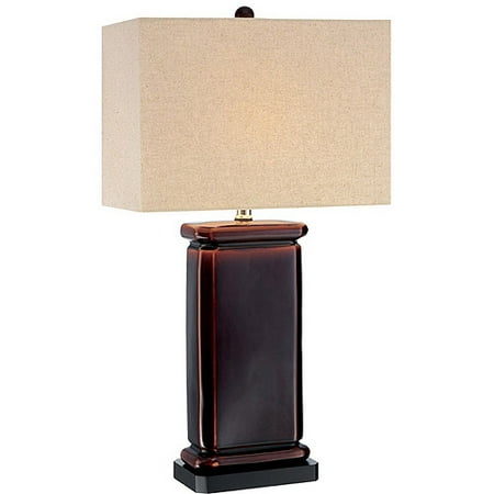Etan Table Lamp, Coffee