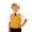 Yellow, variant on AJGRHE Boys and Girls Sweater Vest Knitted Streetwear Preppy Style V Neck Crop Knitwear Tank Top for Kids Blue1 1-2 Years