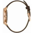 thumbnail image 2 of Bulova Hudson Rose Gold-Tone Leather Mens Watch, 2 of 3