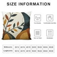 thumbnail image 5 of COMIO Boho Abstract Sun Pillow Covers Mid Century Modern Throw Pillow Covers Minimalist Geometric Leaf Decorative Pillow Cases Bohemian Line Art Pillowcase for Outdoor Couch Patio, 5 of 5