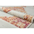 thumbnail image 3 of Harper HY50E Scarlet Sage Transitional Vintage Ivory Area Rug, 2'6"x8', 3 of 5