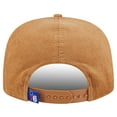 thumbnail image 4 of Men's-New Era  Tan Philadelphia 76ers Victory Grove Corduroy Sneaker Pin Golfer Adjustable Hat, 4 of 6