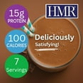 thumbnail image 4 of HMR 70 Plus Chocolate Shake & Pudding Mix, Meal Replacement Powder, 15g Protein, Lactose-Free, Low Calorie, 21 Packets, 4 of 7