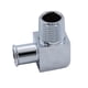 thumbnail image 4 of 90 ° SB BB Deg Manguera del calentador Cromo Billet Aluminio Accesorio 5/8 "1/2" Abanopi Manguera del calentador, 4 of 6