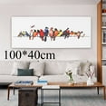 thumbnail image 2 of Colorful Birds Stretched Canvas Prints Wall Abstract Art Painting Home Decor, 2 of 7
