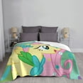 thumbnail image 6 of My Lit-Tle Pony Fleece Blanket Super Soft Cozy Throw Blanket Fuzzy Comfy Flannel Blanket Warm Plush Blankets And Throws For Couch, Sofa, Bed 40"X30", 6 of 7