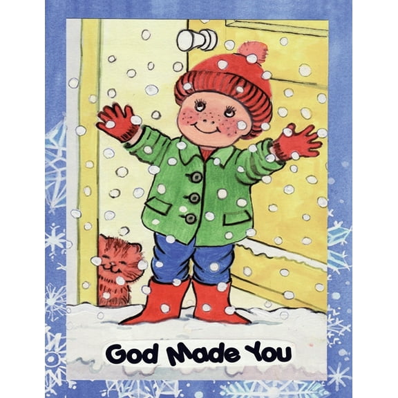 GOD MADE YOU, children's colouring book, (Paperback)