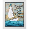 thumbnail image 1 of Allemand, Sue 12x14 White Modern Wood Framed Museum Art Print Titled - True Direction, 1 of 4