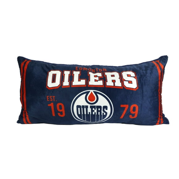 NHL Edmonton Oilers Body Pillow, 18" x 36"
