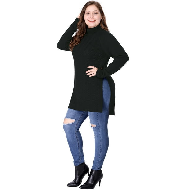 Plus Size Black Sweater