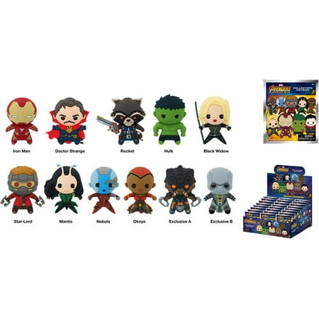 - Avengers Infinity Wars Series 1 - 3D Foam Key Ring in Blind Bag