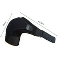 thumbnail image 5 of NIBOLOG Compression Shoulder Brace Soft High Elastic Adjustable Pain Relief Shoulder Strap Workout Rotator Cuff Support Brace, 5 of 7