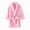 H467-Pink, variant on TOWED22 Boys Girls Towel Robe Soft Terry Cloth Cotton Kimono Bathrobes for Kids