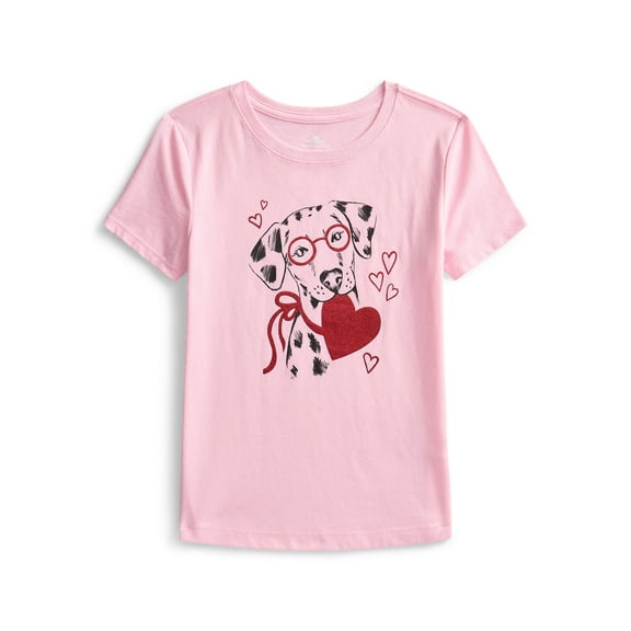 Valentine's Day Girls Graphic Tee from Way To Celebrate, Sizes 4-18