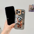 thumbnail image 4 of For iPhone 13 Pro 6.1 inch PC+TPU Case Panda Astronaut Colorful Shockproof Phone Cover Panda, 4 of 5