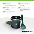 thumbnail image 3 of Presto FryDaddy Electric Deep Fryer, Ceramic Nonstick, 4-Cup Oil Capacity, Multi, 3 of 7