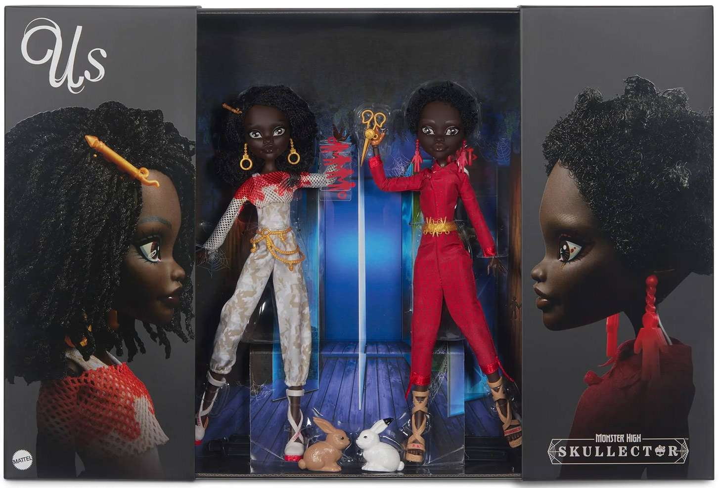 Monster High Skullector Adelaide & Red Doll